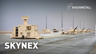 Rheinmetall Air Defence Oerlikon Skynex Air Defence System [upl. by Nnaecarg]