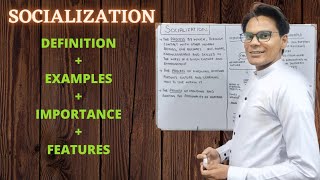 Socialization  Importance and features of Socialization  Lectures by Waqas Aziz  Waqas Aziz [upl. by Josselyn393]