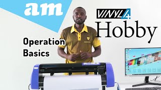 Vinyl4 Hobby Vinyl Cutter Operation SpeedForce Adjustment Vinyl Placement and Blade Holders [upl. by Alonso816]