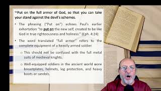 Reading the Bible with Meaning  Ephesians 61018 [upl. by Amil]