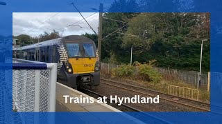 Trains at Hyndland [upl. by Eleda]