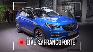 Opel Grandland X il SUV che ci voleva  Salone di Francoforte 2017 [upl. by Now968]