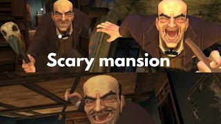 Scary mansion 🧟🧟🧟 bhut mara uncle ne  😅escaped 🧟 [upl. by Priest941]