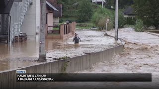 Halottai is vannak a balkáni áradásoknak [upl. by Niltiak]