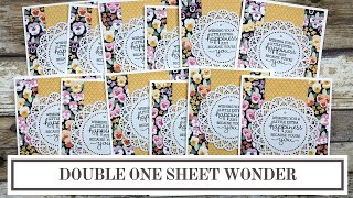 12Card Double One Sheet Wonder [upl. by Adnah]