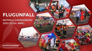 Notfallübung  Feuerwehrübung Flughafen BraunschweigWolfsburg NotfallGroßübung [upl. by Sardella]