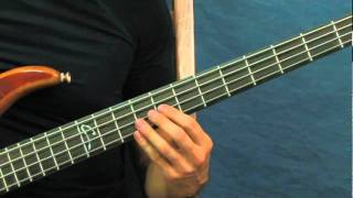 bass guitar lesson oh what a night frankie valli and the four seasons [upl. by Tnerual]