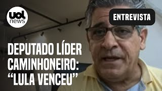 Líder de caminhoneiros Lula venceu no voto foi provado que eleições foram limpas [upl. by Calmas]