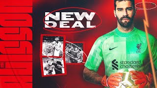 Alisson Becker agrees new deal with Liverpool  Were together as one on and off the pitch [upl. by Flan]