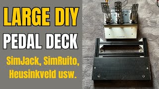 Pedalplatte  Pedal Deck DIY für Simracing Pedale [upl. by Syst]