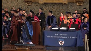 Yale Graduate School of Arts and Sciences  2024 Diploma Ceremony [upl. by Roldan641]