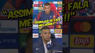 ASSIM QUE SE PRONUNCIA MBAPPÉ😳 [upl. by Chrystel]