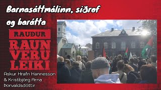 Rauður raunveruleiki  Barnasáttmálinn siðrof og barátta [upl. by Pohsib]