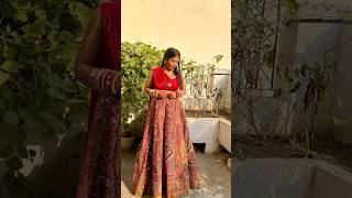 How to restyle ur wedding lehnga❤️weddinglehenga restyling restyle AdityaSingh24 [upl. by Encratia472]