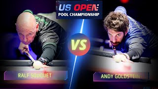 RALF SOUQUET VS ANDY GOLDSTEIN  2024 US OPEN POOL CHAMPIONSHIP billiards 9ballpool [upl. by Enwahs]