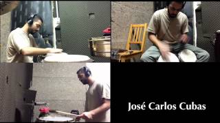 Flor pálida  Marc Anthony percusión cover  all percussion cover [upl. by Odey]