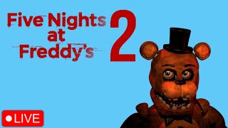 🔴Live🔴 Stream doesnt end until I beat FNAF 2  Spooky month special [upl. by Adnaloy]