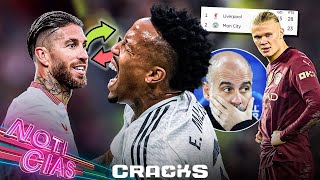 Grave lesión de MILITAO piden a RAMOS  ¡Pep no para de PERDER Reds a 5 Palanca culé y MEGAFICHAJE [upl. by Agathy]