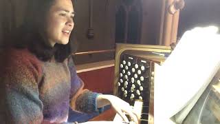 Christians Let Us Love One Another  hymn  pipe organ amp voice [upl. by Hett]