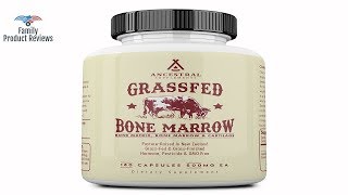 Ancestral Supplements Grass Fed Bone Marrow Whole Bone Extract bone marrow cartilage collagen [upl. by Einniw]