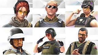 Rainbow Six Siege  2019 Collection  New Headgear Uniform Weapon Skin amp Weapon Charm [upl. by Ashelman147]