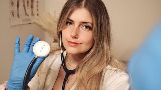 ASMR  Detailed Medical Exam Roleplay deutsch [upl. by Bennir]