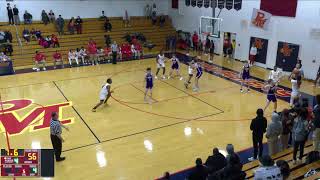 Purcell Marian vs CHCA Boys Varsity Basketball [upl. by Rufina]