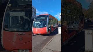 FIRST DAY OF quotIE TRAMquot BUSES  Go Ahead London Metrobus IE14 LJ74BRF Irizar IE Tram on Route 358 [upl. by Oneladgam]