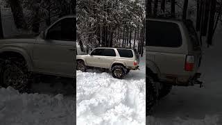 3rd gen 4runner Snow wheeling shortvideo shorts [upl. by Lemieux489]