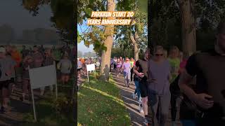 Parkrun start  20 years anniversary 🎉🎉 [upl. by Lehcem347]