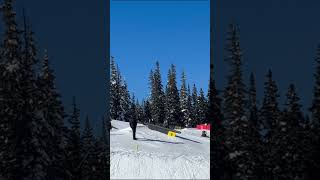 Skiers Stomping Tricks at Woodward Copper Mountain⛷️woodward snowpark coppermountain frontflip [upl. by Nnylrebma]