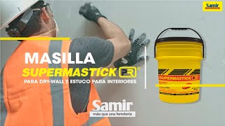 Aprende sobre la masilla Supermastick  Ferretería Samir [upl. by Mcevoy]