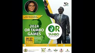 2024 OR Tambo Games  Kopano Indoor Sport Centre Welkom  Sat 26 Oct 2024 [upl. by Jared]