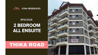 SPACIOUS 2 BEDROOM APARTMENT IN CARWASH ALONG THIKA ROAD [upl. by Cheatham958]