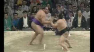 Akebono vs Wakanohana  Nagoya 1993 [upl. by Eleahcim]