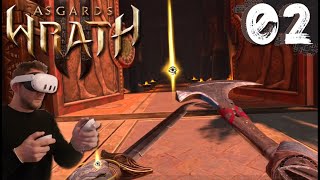 göttliche Freunde  Asgards Wrath 2 Gameplay Deutsch Meta Quest 3 [upl. by Ecinna391]