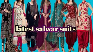 latest salwar kameez designs salwar suits ideas 2024 fashionable salwar suits [upl. by Sajet]