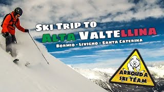 Ski Trip to Alta Valtellina BormioLivignoSanta Caterina [upl. by Niatsirk]