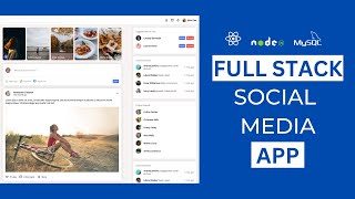 React Nodejs MySQL Social Media App Tutorial  Full Stack Social Network App [upl. by Eenaffit]