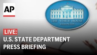 US State Department press briefing 2524 [upl. by Aneles]