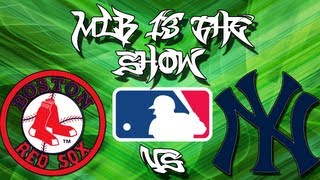 MLB 13 The Show New York Yankees VS Boston Redsox Full 1080 HD Gameplay [upl. by Lain]