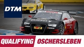 DTM Qualifying Oschersleben  Relive [upl. by Felicidad725]