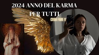 Cosa ci attende nel 2024  anno karmico e come calcolare il proprio anno con la Matrice Del Destino [upl. by Dihahs]