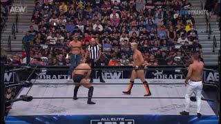 Katsuyori Shibata amp Orange Cassidy vs Zack Sabre Jr amp Daniel Garcia  AEW Dynamite 62123 [upl. by Neelrihs369]