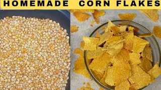 How To Make Cornflakes From Corn At Home [upl. by Doley972]