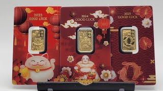 PAMPs Good Luck gold bar series 20232025 [upl. by Gabel]