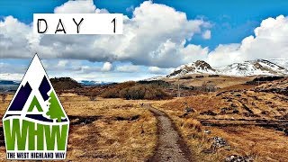 West Highland Way Day 1 Hiking Scotland [upl. by Barbe]