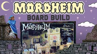 Building a Mordheim board with a classic box of terrain [upl. by Basilius]