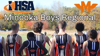 Minooka Boys Regional Race 2024 [upl. by Amado827]