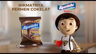 Alpenliebe Eclairs  Nikmatnya Permen Cokelat 30s [upl. by Shiroma]